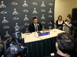 Flacco habla fuerte sobre el clima frío de Nueva Orleans. REUTERS /