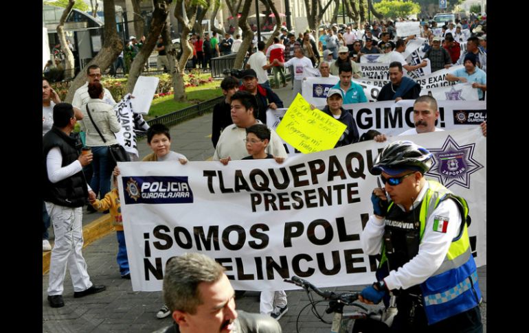 Desarrollan estrategias para que el cese de los policías no impacte a la sociedad. ARCHIVO /