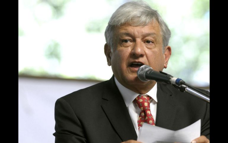 López Obrador afirma que todo es una maniobra del IFE para desprestigiarlo. ARCHIVO /