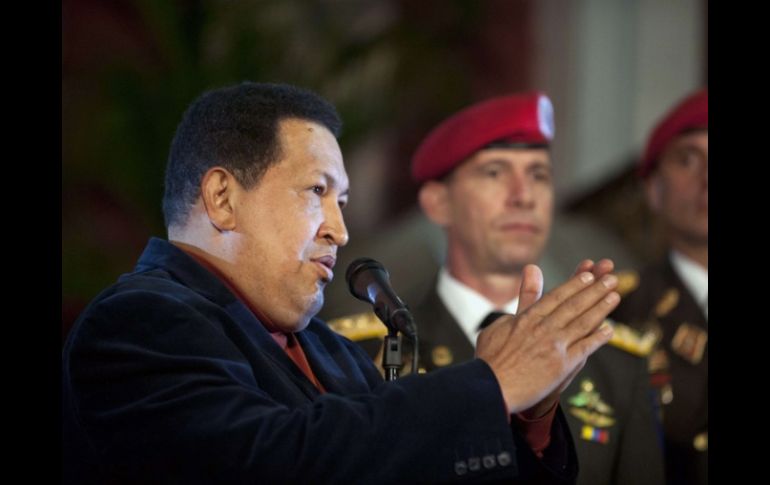 Aseguran que el mandatario venezolano, Hugo Chávez, aprobó la segunda fase de televisión abierta digital. ARCHIVO /