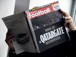 La revista ''France Football'' destapa el escándalo sobre la elección de Qatar por compra de votos. AFP /