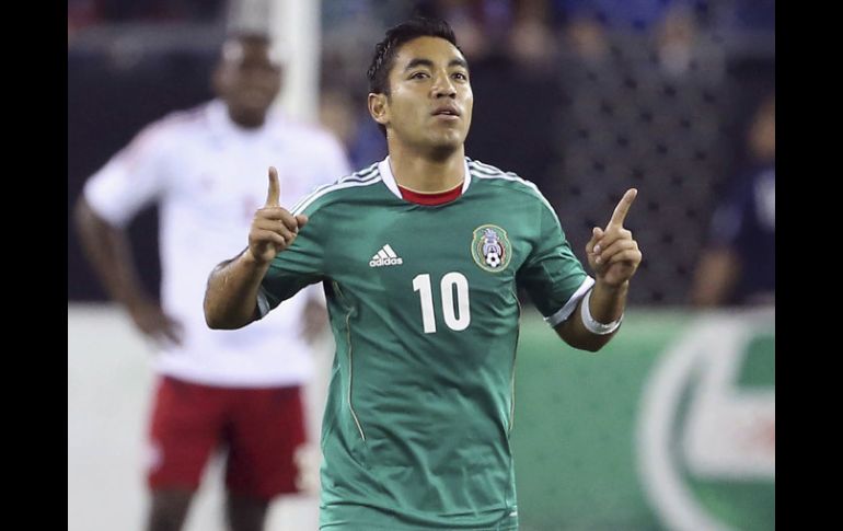 Marco Fabián entró en la segunda parte y fue el autor del gol de México en el partido. REUTERS /