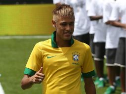 Neymar será una de las figuras de la ''Verdeamarella'' en la Copa Confederaciones. EFE /