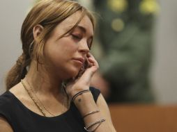 Ayer Lindsay se presentó en la corte, su juicio será aplazado hasta el 18 de marzo. REUTERS /