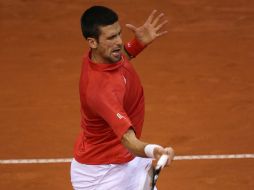 ''Nole'' no dio opción a Olivier Rochus. EFE /