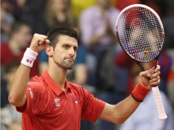 Con 12.960 puntos, Djokovic está a la cabeza del tenis mundial. EFE /