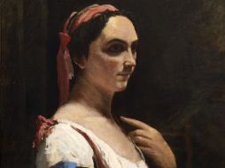 El retrato de Corot será expuesto al público por primera vez desde 1962. EFE /