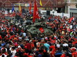 Seguidores de Chávez se reúnen en la Habana. EFE /