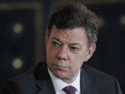 Santos reitera que no parará el fuego hasta que se llegue a un acuerdo definitivo. ARCHIVO /