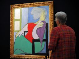 Picasso pintó ''Femme assise près d'une fenêtre'' en 1932, a las afueras de París. AFP /