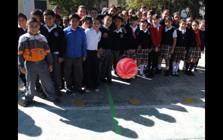 Alumnos de 5°A de la escuela federal ''José Vasconcelos''. EL INFORMADOR /