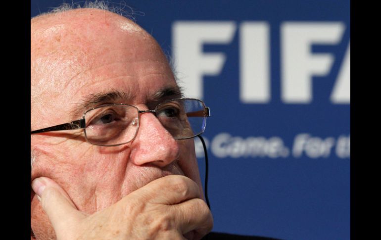 El presidente de la FIFA, Joseph Blatter, ha puesto en marcha un mecanismo contra el amaño de partidos. ARCHIVO /