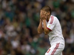 Carlos Salcido lamenta una oportunidad que tuvo durante el encuentro. MEXSPORT /