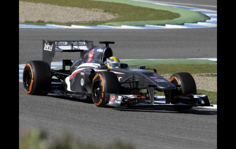 Esteban se ubica a poco más de dos minutos del líder en Jerez. EFE /