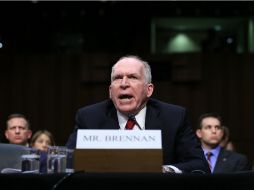 El nominado a director de la CIA, John Brennan, ante el comité de Inteligencia del Senado durante su audiencia de confirmación. AFP /