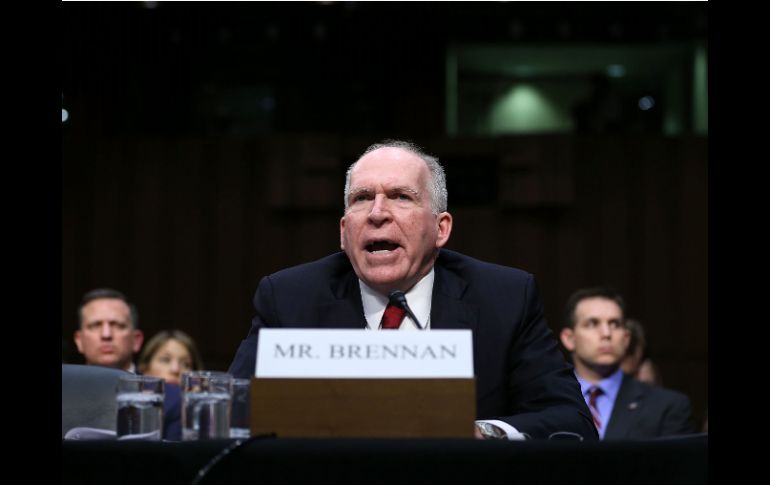 El nominado a director de la CIA, John Brennan, ante el comité de Inteligencia del Senado durante su audiencia de confirmación. AFP /