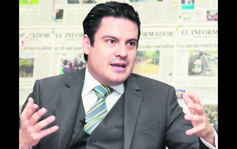 El gobernador electo, Aristóteles Sandoval, aseguró que Jalisco contará con ''una línea de tren ligero y al menos dos líneas de BRT''. EL INFORMADOR /