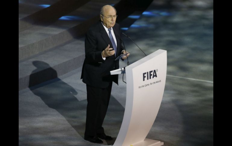 Joseph Blatter, presidente de FIFA, deberá tomar medidas sobre los actos de corrupción descubiertos en FIFA. MEXSPORT /