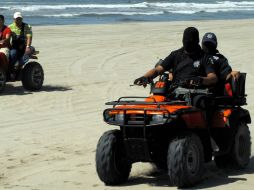 Se han instalado retenes de revisión así como recorridos en los alrededores de los bungalows donde fueron violadas las turistas. NTX /