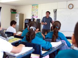 El objetivo del Programa Nacional de Escuelas de Tiempo Completo es ofrecer a los estudiantes más educación y de mejor calidad. ARCHIVO /