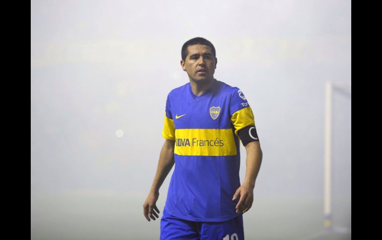 Imagen de archivo de Juan Román Riquelme, el club Boca Juniors anunció el regreso de este jugador al futbol. AFP /