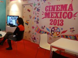 Imcine instaló un stand en la Berlínale para promocionar el cine nacional. NTX /