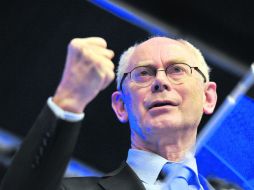 Ante la amenaza de no avalar el presupuesto, Herman Van Rompuy instó al Parlamento a que ''asuma sus responsabilidades''. AFP /