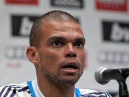 Pepe, central del Real Madrid. ARCHIVO /