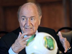 Blatter está al frente de la FIFA desde 1998. AFP /