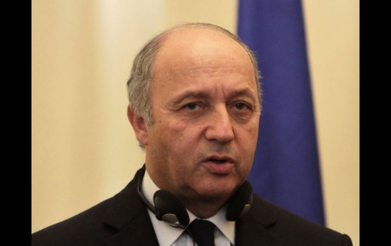 Ministro de Exteriores francés, Laurent Fabius. ARCHIVO /