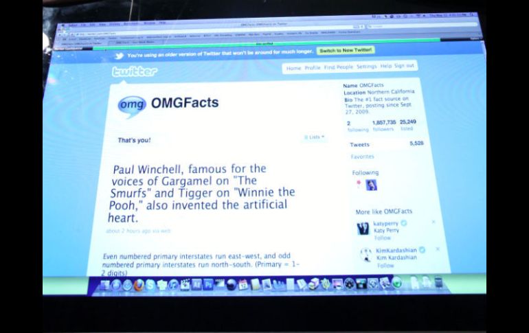 Un caso muy sonado de robo de información fue el del creador de @OMGFacts. ARCHIVO /