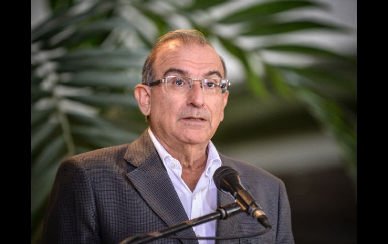 Humberto de la Calle, jefe de la delegación oficial colombiana. AFP /