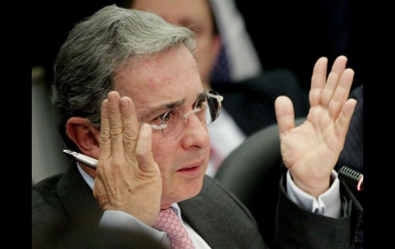 El ex presidente Uribe asegura que la Corte desconoce un ejercicio soberano. ARCHIVO /