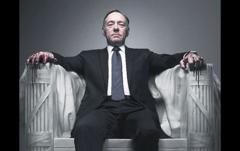 Enredos políticos. Kevin Spacey, galardonado con dos premios Oscar, da vida a un político ambicioso. ESPECIAL /