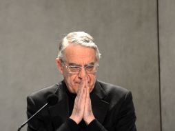 Federico Lombardi informó que el Papa aprovechó una reunión con los cardenales en la Curia para hacer el anuncio de su renuncia. AFP /