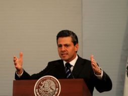 Enrique Peña Nieto expresa su opinión sobre la renuncia de Benedicto XVI. ARCHIVO /