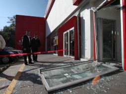 Destacan poca seguridad en cajeros robados. ARCHIVO /