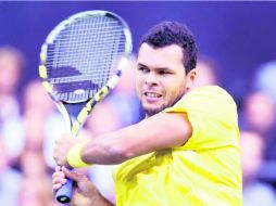 Sin respuesta. Jo-Wilfried Tsonga cayó por parciales de 7-6(3), 4-6 y 6-4. AFP /