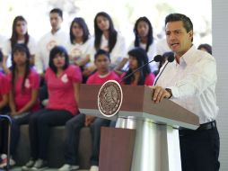 Fotografía cedida por Presidencia de México. ESPECIAL /