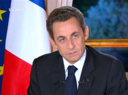 Nicolás Sarkozy había anunciado un cambio de vida tras su derrota electoral en mayo pasado. ARCHIVO /