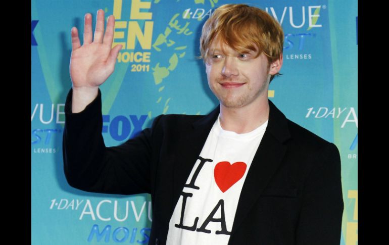 El actor británico Rupert Grint alista su incursión en las series de TV de EU.  /