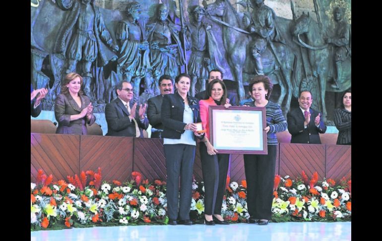 Reconocimiento. La asociación Adopte una Obra de Arte fue galardonada con la Medalla Ciudad de Guadalajara. EL INFORMADOR /