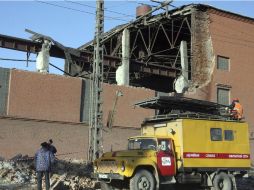 Los fragmentos del meteorito han causado daños en al menos seis ciudades de los alrededores de Cheliábinsk, Rusia. EFE /