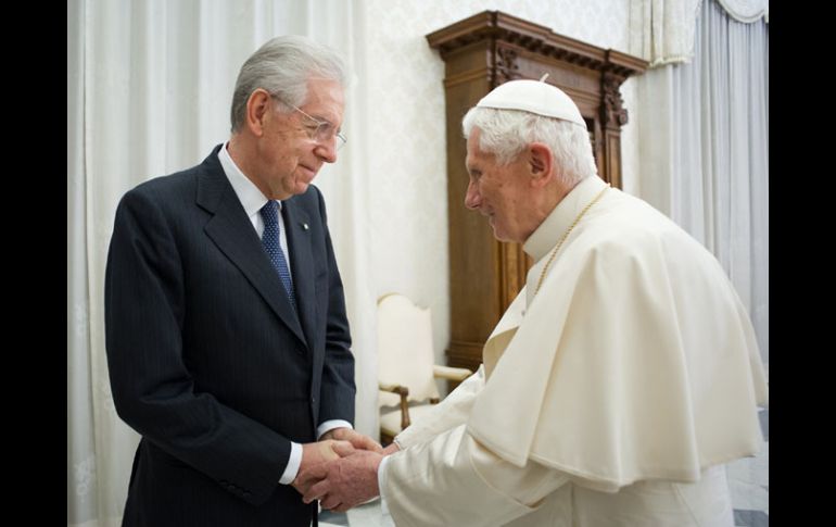 El Papa Benedicto XVI agradece los saludos enviados por los mexicanos con motivo de su renuncia. AP /