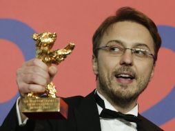 El director de la película, Calin Peter Natzer, agradeció a la Berlinale haber seleccionado la película en competencia. AP /