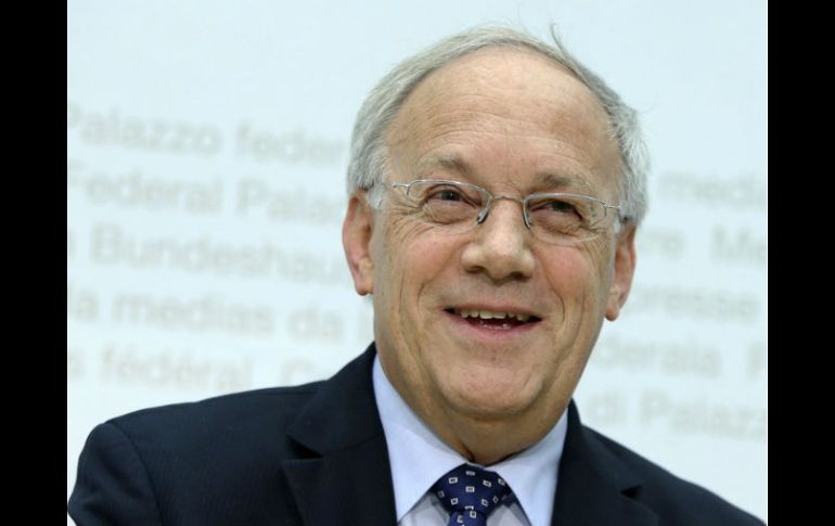 El ministro de Economía de Suiza, Johann Schneider-Ammann. ARCHIVO /