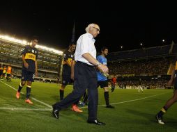 Carlos Bianchi parece que no encuentra la fórmula para Boca Juniors. MEXSPORT /