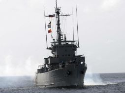 Un barco del Ejército filipino patrulla el mar de Joló o mar de Sulú. ARCHIVO /