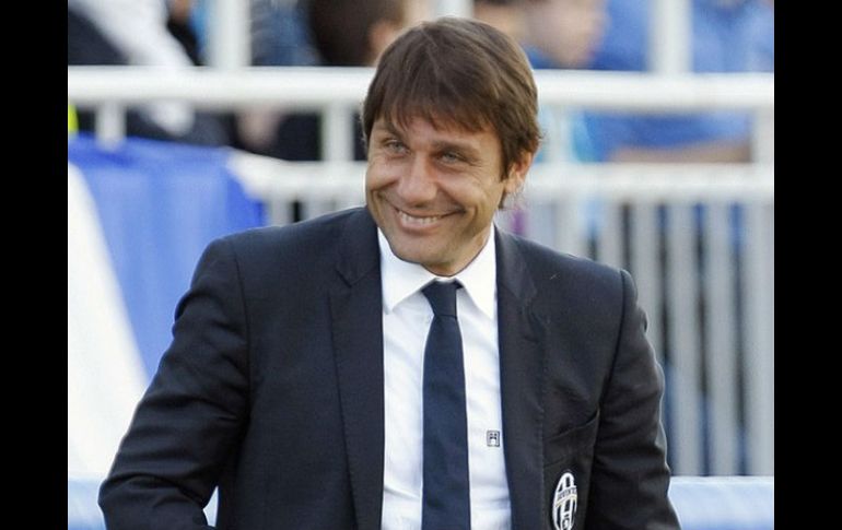 El técnico del Juventus, Antonio Conte. ARCHIVO /