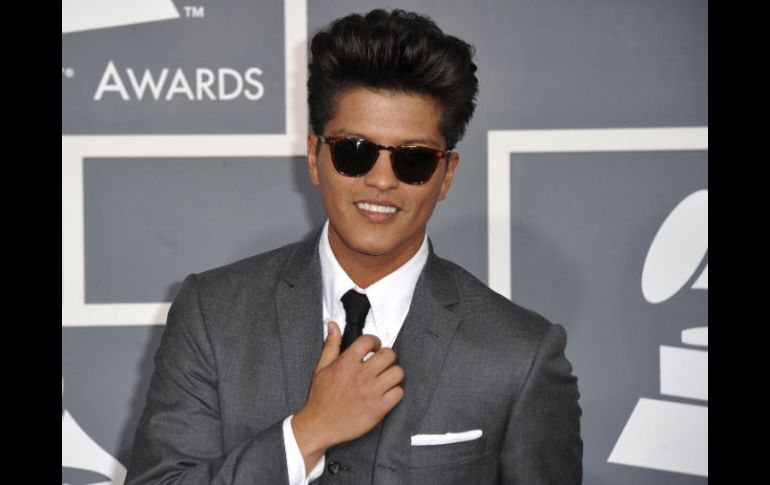 Bruno Mars, a la cabeza del conteo en Inglés de Monitor Latino. ARCHIVO /